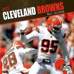 Budget 😉 Unbranded Cleveland Browns 2023 12" X 12" Team Wall Calendar 🎉