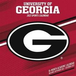 Budget 😉 Unbranded Georgia Bulldogs 2023 16-Month Team Wall Calendar 🎁