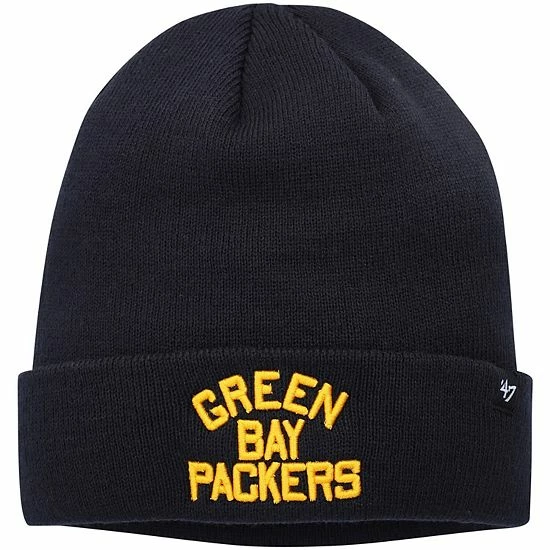 Best reviews of ๐ Unbranded Men's '47 Navy Green Bay Packers Legacy Cuffed Knit Hat โจ