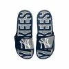 Budget ❤️ Unbranded Men's FOCO New York Yankees Logo Gel Slide 🩴 Sandals ✨