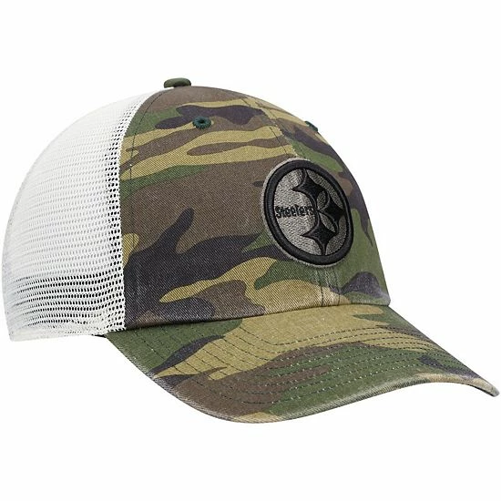 Best deal 🎁 Unbranded Men's '47 Camo Pittsburgh Steelers Branson MVP Trucker Snapback Hat 💯 - Image 3