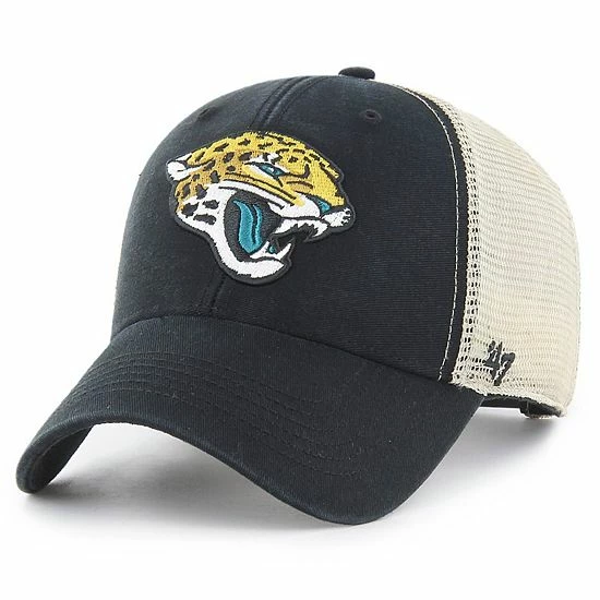 Cheapest 💯 Unbranded Men's '47 Black Jacksonville Jaguars Flagship MVP Snapback Hat ⭐