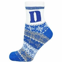 Brand new 🥰 Unbranded 👩 Women's ZooZatz Duke Blue Devils Team Color Holiday Ankle 🧦 Socks 🎁