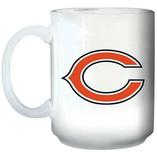 Best Sale 🥰 Unbranded Chicago Bears 15oz. Primary Logo Mug 🔔 - Image 2