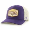 Best Sale 🛒 Unbranded Men's '47 Purple Minnesota Vikings Shumay MVP Snapback Hat 🔥