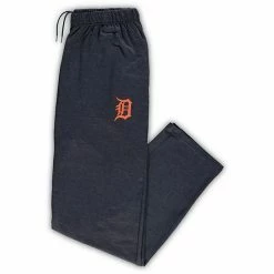 Brand new ⭐ Unbranded Men's Heathered Navy Detroit Tigers Big & Tall Pajama Pants 💯