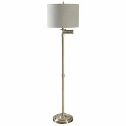 Best Pirce ✨ Unbranded Brushed Arm Floor Lamp 😀