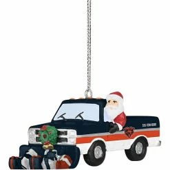New ❤️ Unbranded FOCO Chicago Bears Snow Plow Ornament ❤️