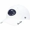 Budget 🧨 Unbranded 👩 Women's '47 White Penn State Nittany Lions Miata Clean Up Logo Adjustable Hat 🤩