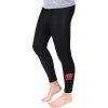 Best Pirce 🎁 Unbranded 👩 Women's ZooZatz Black Wisconsin Badgers Fleece Leggings 😉