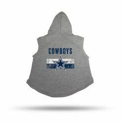Brand new 🌟 Unbranded Sparo Gray Dallas Cowboys Pet Hooded Sweatshirt ⭐