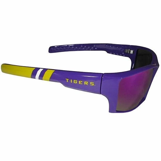 Best Pirce ๐ Unbranded Adult LSU Tigers Edge Wrap ๐ Sunglasses ๐ฅฐ - Image 3