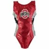 Coupon 🔥 Unbranded Youth Red Ohio State Buckeyes Rhinestone Team Leotard 🔔