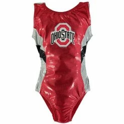 Coupon 🔥 Unbranded Youth Red Ohio State Buckeyes Rhinestone Team Leotard 🔔