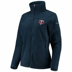 Cheap 🔔 Unbranded 👩 Women's Columbia Navy Minnesota Twins Give & Go Full-Zip Jacket 🥰