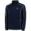 Outlet ❤️ Unbranded Men's Columbia Golf Navy Virginia Cavaliers Shotgun Omni-Wick Quarter-Zip Pullover Jacket ✨