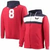 Top 10 🌟 Unbranded Men's Profile Alexander Ovechkin Red Washington Capitals Big & Tall Colorblock Full-Zip Hoodie 🧨