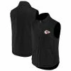 Wholesale 🥰 Unbranded Men's NFL X Darius Rucker Collection By Fanatics Black Kansas City Chiefs Sherpa-Lined Full-Zip Vest 🎉