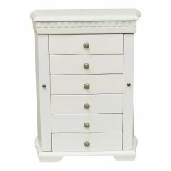 Hot Sale 🔔 Unbranded Traditional Large White Jewelry Box 🛒