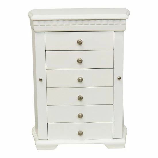 Hot Sale 🔔 Unbranded Traditional Large White Jewelry Box 🛒