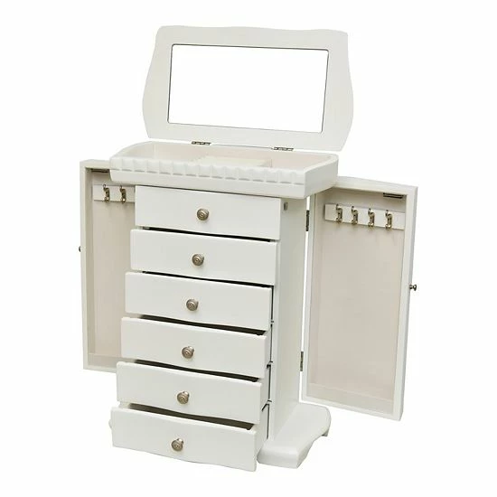 Hot Sale 🔔 Unbranded Traditional Large White Jewelry Box 🛒 - Image 3