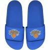 Coupon 🔥 Unbranded Men's ISlide Blue New York Knicks Primary Motto Slide 🩴 Sandals 🥰