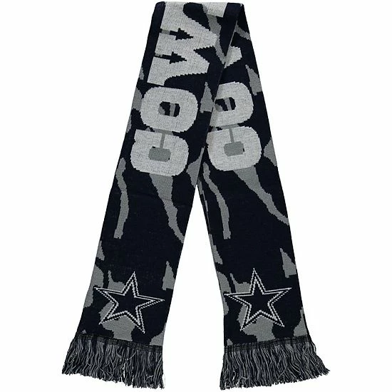 Outlet ⌛ Unbranded FOCO Dallas Cowboys Tonal Camo Scarf ❤️