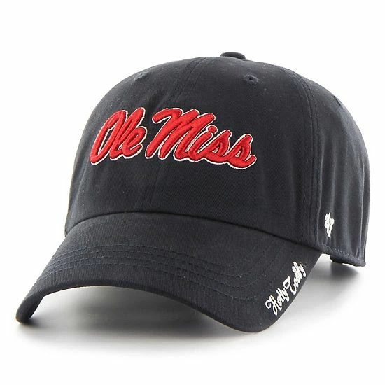 Promo ๐งจ Unbranded ๐ฉ Women's '47 Navy Ole Miss Rebels Miata Clean Up Logo Adjustable Hat ๐ - Image 2