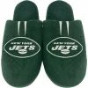 New ✔️ Unbranded Men's FOCO New York Jets Striped Team Slippers 🎉