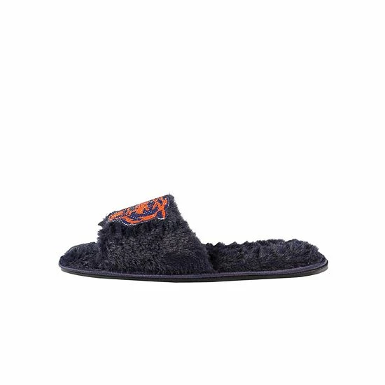 Flash Sale ๐ Unbranded ๐ฉ Women's FOCO Navy Chicago Bears Rhinestone Fuzzy Slippers ๐ - Image 3
