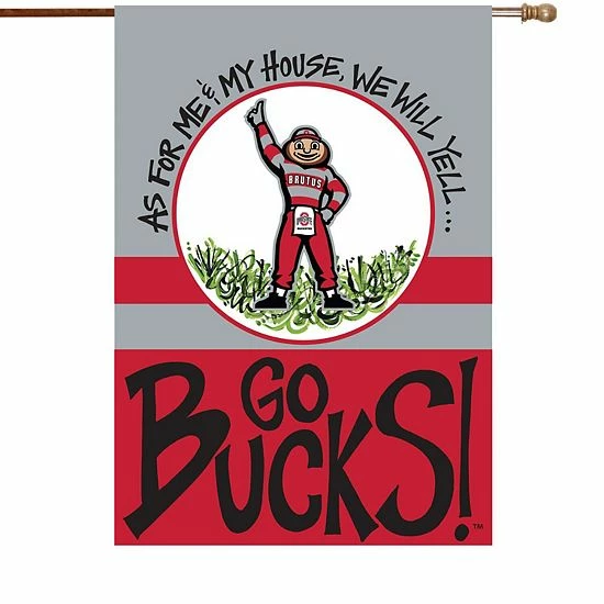 Best Pirce ๐ Unbranded Ohio State Buckeyes 28" X 40" Double-Sided House Flag ๐