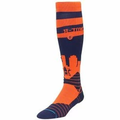 Best Pirce 👏 Unbranded Men's Stance Navy Houston Astros Diamond Pro OTC 🧦 Socks 👍