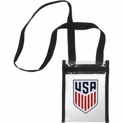 Budget 🥰 Unbranded FOCO US Soccer Clear Crossbody Tote Bag 🧨