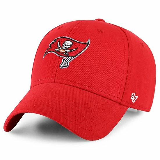 Deals ⭐ Unbranded Youth '47 Red Tampa Bay Buccaneers Basic MVP Adjustable Hat 😉 - Image 2