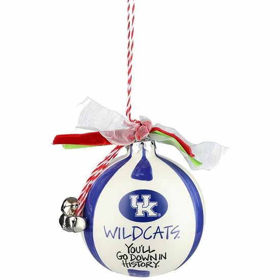 Flash Sale ๐ Unbranded Kentucky Wildcats Ceramic Team Ball Ornament ๐ - Image 2
