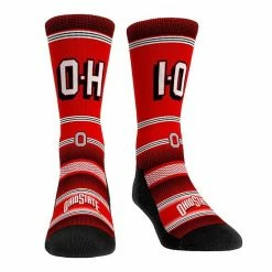 Flash Sale ✨ Unbranded Youth Rock Em 🧦 Socks Ohio State Buckeyes Team Slogan Crew 🧦 Socks 😍