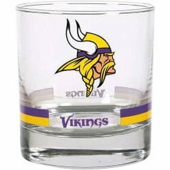 Best deal 🤩 Unbranded Minnesota Vikings Banded Rocks Glass ⌛