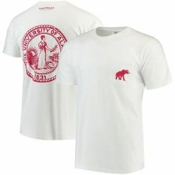 Best reviews of 👏 Unbranded Men's White Alabama Crimson Tide Tuskwear Comfort Colors Crest T-Shirt ⭐
