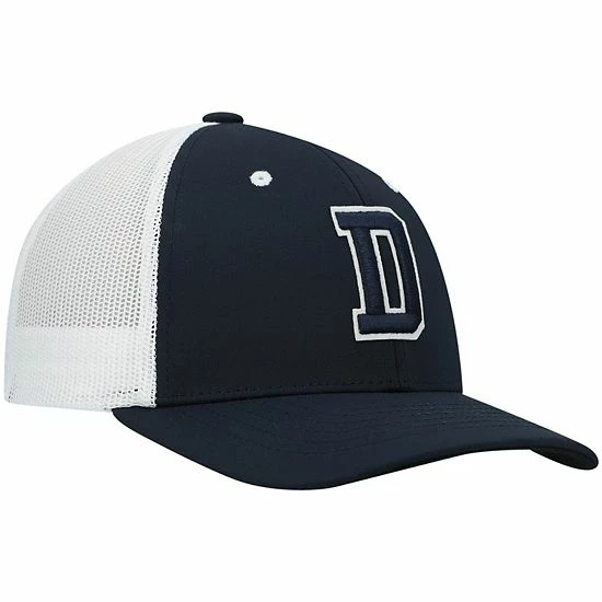 Wholesale 🎁 Unbranded Youth HOOey Navy/White Dallas Cowboys D Logo Trucker Snapback Hat 🎁 - Image 4