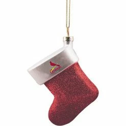Cheapest ✔️ Unbranded St. Louis Cardinals Stocking Blown Glass Ornament 🥰