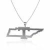 Cheap 😀 Unbranded Dayna Designs Tennessee Volunteers Team State Outline Necklace 😉