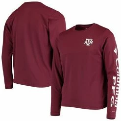 Budget ⭐ Unbranded Youth Maroon Texas A&M Aggies PFG Terminal Tackle Long Sleeve Omni-Shade T-Shirt 👏