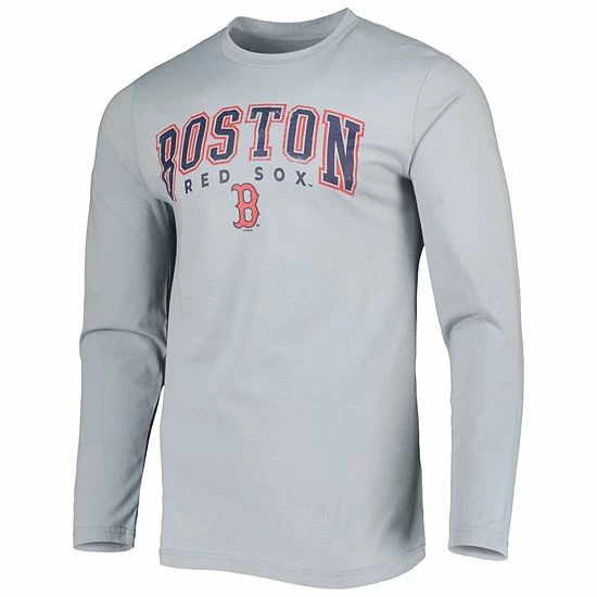 Best reviews of 🤩 Unbranded Men's Concepts Sport Navy/Gray Boston Red Sox Breakthrough Long Sleeve Top & Pants Set 🧨 - Image 3