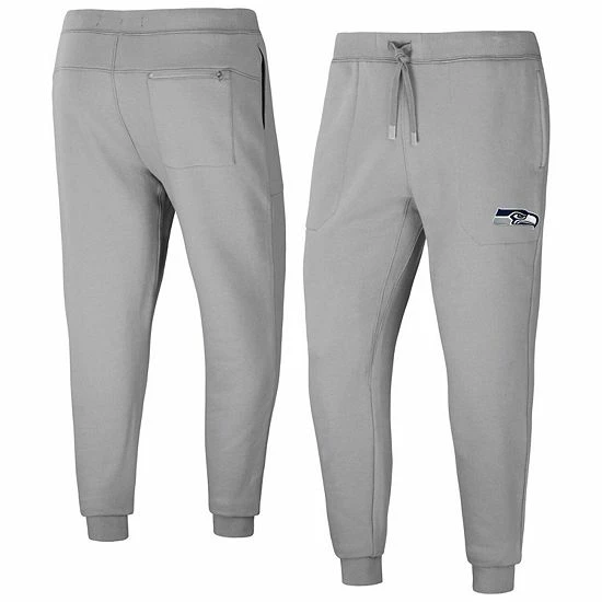 Best Sale 🎉 Unbranded Men's NFL X Darius Rucker Collection By Fanatics Gray Seattle Seahawks Fleece Jogger Pants 🌟