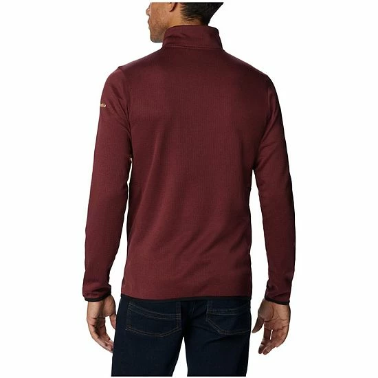 Outlet ๐ Unbranded Men's Columbia Garnet Florida State Seminoles Park View Omni-Wick Half-Zip Top ๐ - Image 3