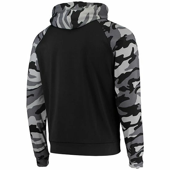 Deals ✨ Unbranded Men's FOCO Black Cincinnati Reds Camo Raglan Pullover Hoodie 🎁 - Image 4