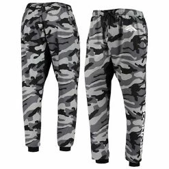 Promo 😉 Unbranded Men's FOCO Black Denver Broncos Camo Jogger Pants 🛒