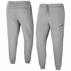 Brand new 🎁 Unbranded Men's NFL X Darius Rucker Collection By Fanatics Gray Miami Dolphins Fleece Jogger Pants 👏