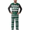 New 🎉 Unbranded Men's FOCO Green New York Jets Team Ugly Pajama Set ⭐