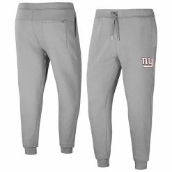 Promo ⭐ Unbranded Men's NFL X Darius Rucker Collection By Fanatics Gray New York Giants Fleece Jogger Pants ⌛